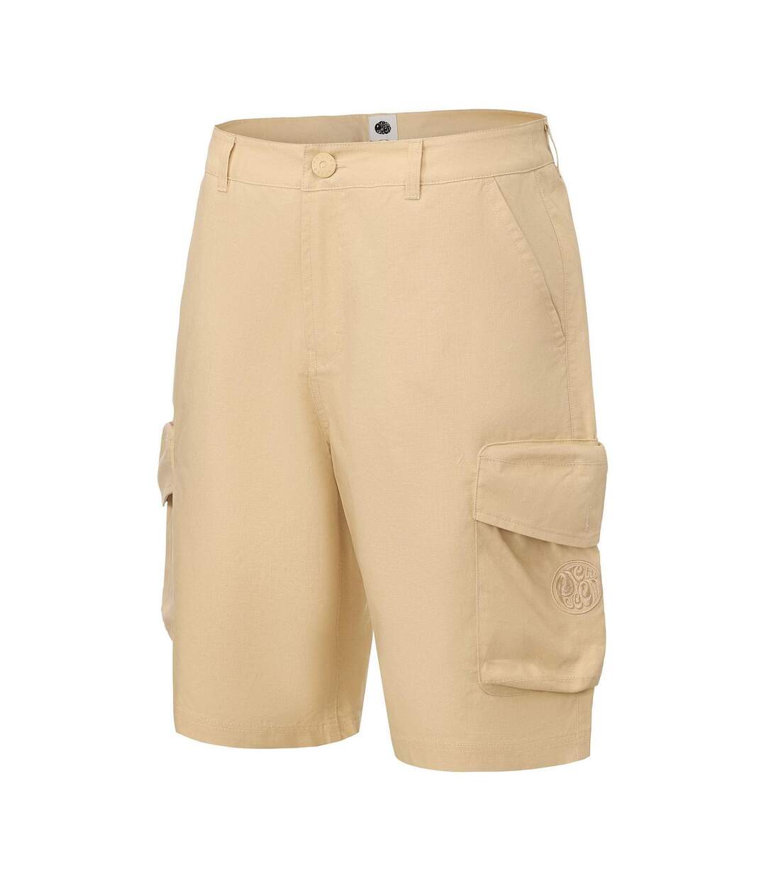 Short À Poches Décontracté Homme Beige Pretty Green-3