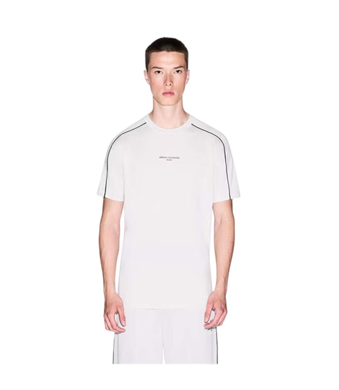 T-shirt Homme Blanc Armani Exchange-4