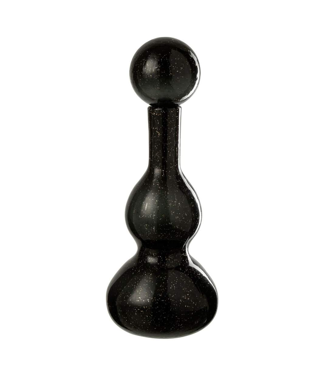 Carafe Design en Verre Carol 42cm Noir-1