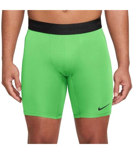 Short De Compression Pro Homme Vert Citron Nike