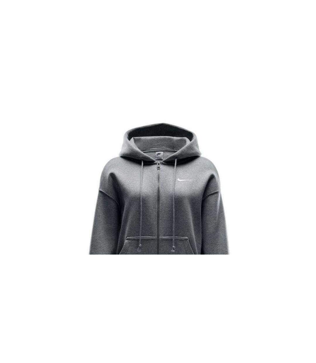 Sweat À Capuche Phoenix Femme Gris Nike-1