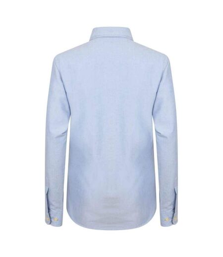 Chemisier Manches Longues Classic Femme Bleu Oxford Henbury