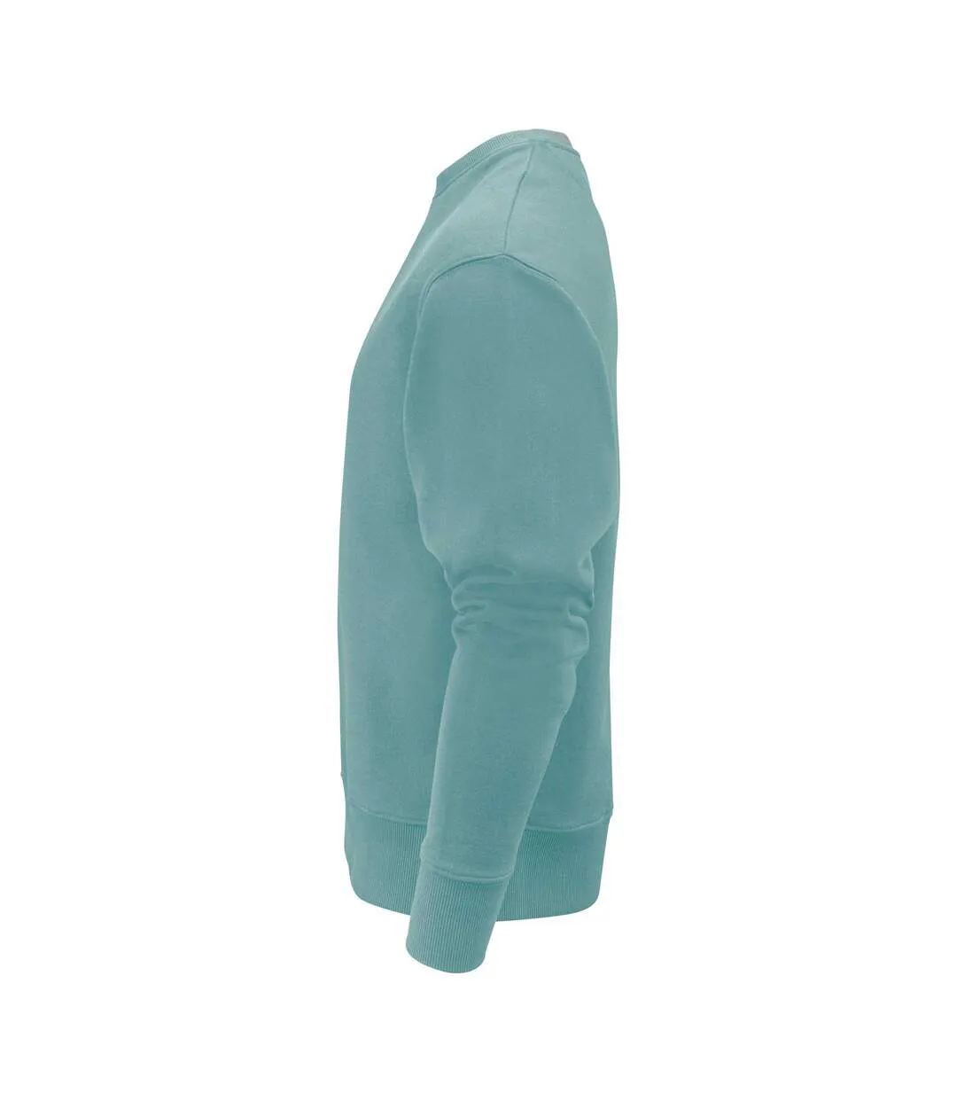 Unisex Adult Hopedale Crew Neck Sweatshirt Aloe Green James Harvest-3