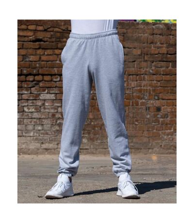 College Cuffed Sweatpants / Jogging Bottoms Heather Grey Awdis