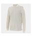 Cottover Mens Pique Long-Sleeved T-Shirt (Off White) - UTUB525