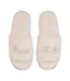 Chaussons Mules Motif/style Paillettes Bride To Be Femme Blanc Keanu-2
