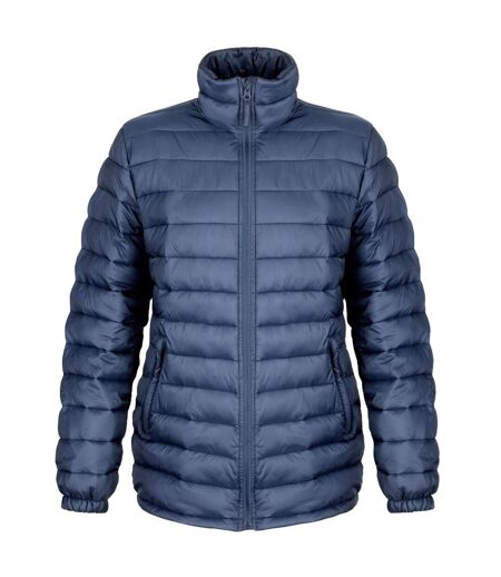 Doudoune Matelassée Ice Bird Femme Bleu Marine Result Urban