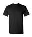 Gildan Mens Heavy Cotton Short Sleeve T-Shirt (Black)