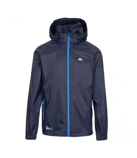 Qikpac X Unisex Packaway Jacket Nasvy Blue Trespass