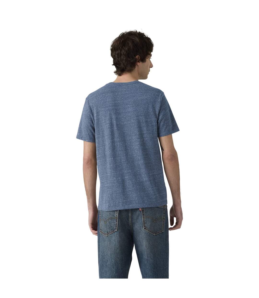 Mens Original Housemark T-shirt Blue Levis-3