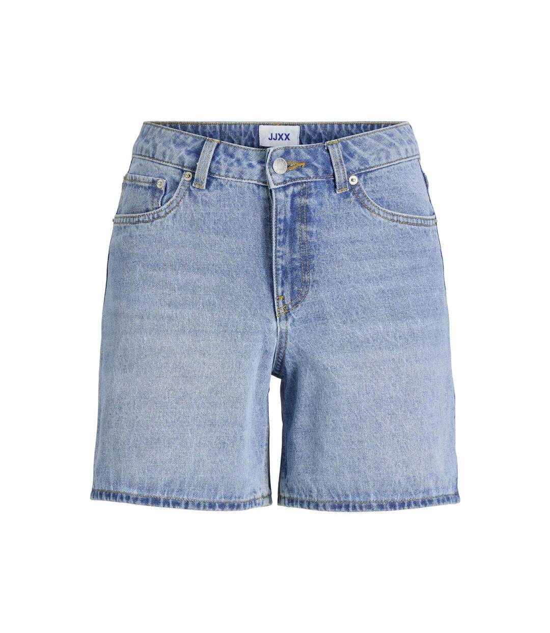 Womens/ladies Denim Shorts Light Blue JJXX-1