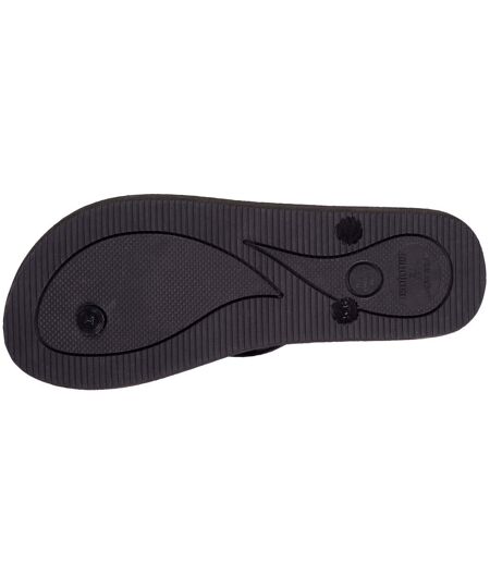 Isotoner Tongs femme tige paillettes