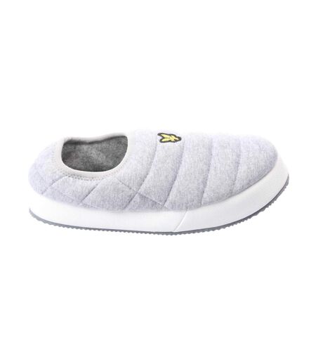 Mens Valentine Slippers Grey Lyle & Scott