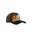 Casquette trucker avec filet bi-matière Burning Rock'n Free Life-2