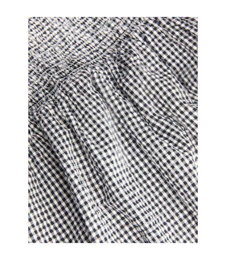 Robe À Smocks Femme Noir Blanc JJXX