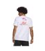 T-shirt Manches Courtes Basket Style Graphique Lil Stripe Spring Break Homme Blanc Adidas-3
