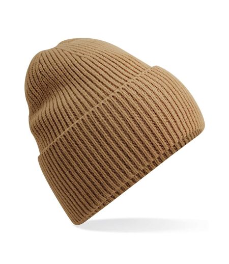 Beechfield Cuffed Recycled Oversized Beanie (Biscuit Beige)