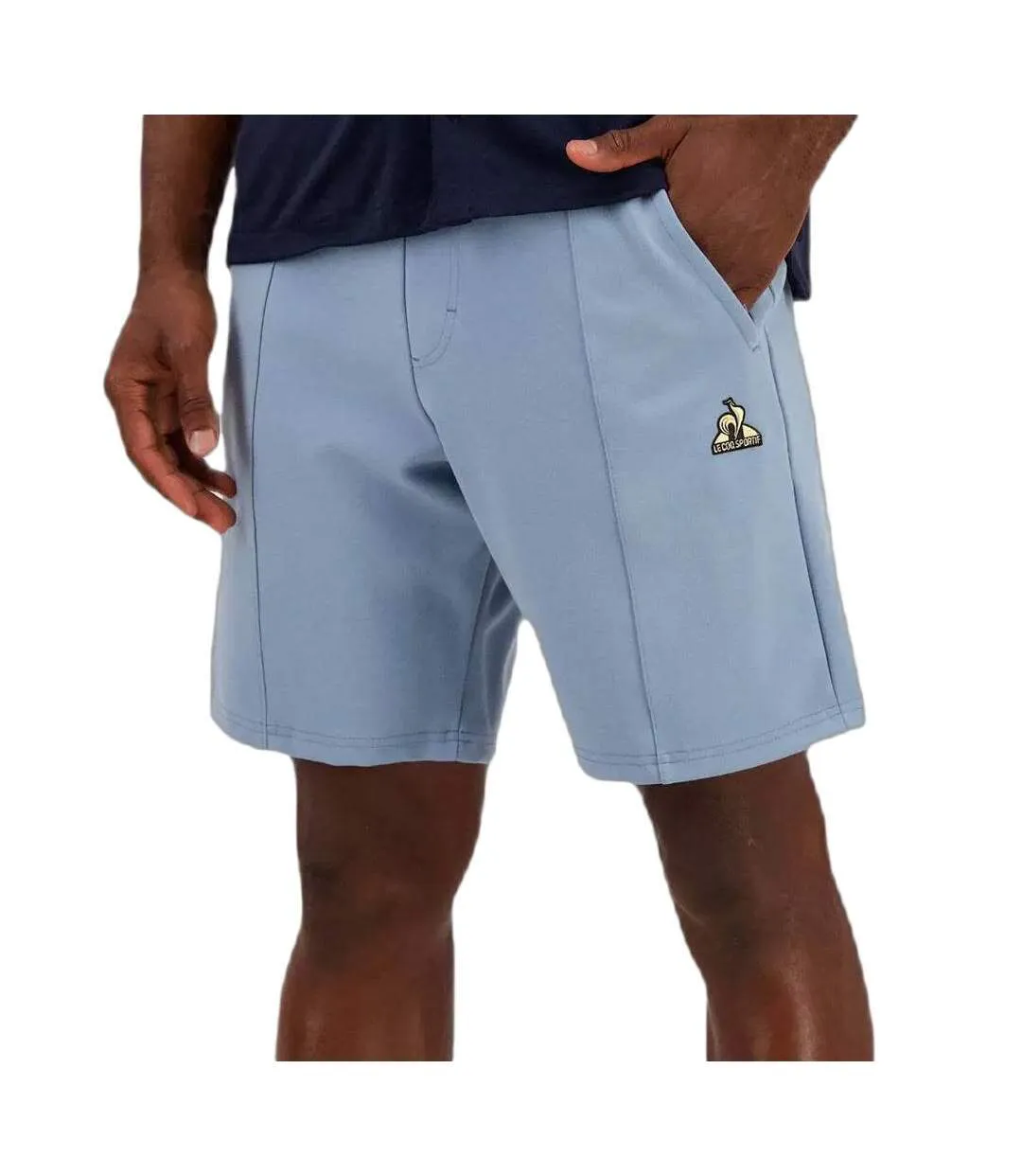 Short bleu homme le coq sportif coq d'or n°1-1