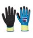 Unisex adult ap50 aqua pro cut resistant gloves m blue/black Portwest-1