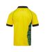 Mens Pox Too Hot Graphic Print Regular T-shirt Bright Yellow Black Kappa-2