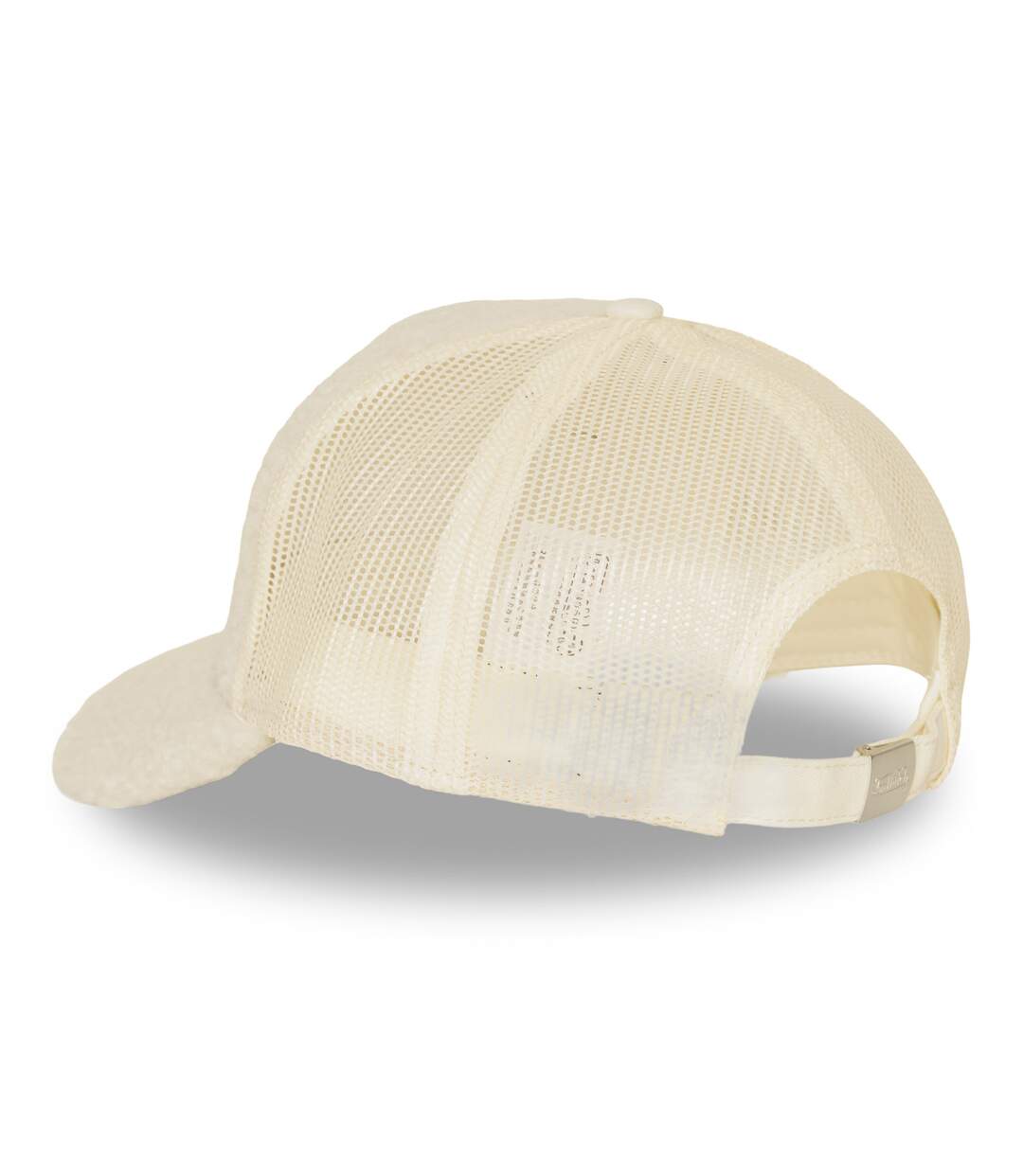 Casquette baseball avec filet adulte en sherpa Sherpa Cream Vondutch-5