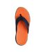 Mens Go Consistent Rubber Flip Flops Navy Orange Skechers-3