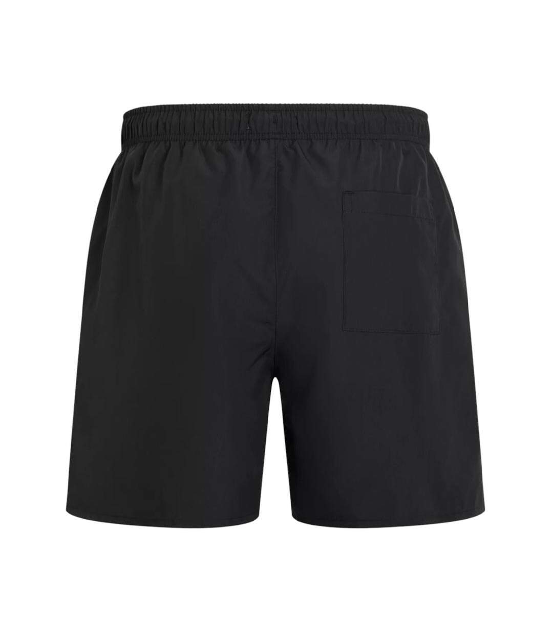 Short de bain noir/blanc homme calvin klein jeans drawstring - l-2
