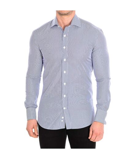 Slim long sleeve shirt with lapel collar THYM5-SLIM man