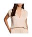 Blouse beige femme morgan oroove-1