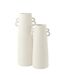 Vase Conique avec Anses Russel 44cm Blanc-2