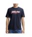 T-Shirt marine homme jack & jones hurban-1