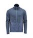 Mens Customised Patterned Fleece Jacket Stone Blue Mascot-1