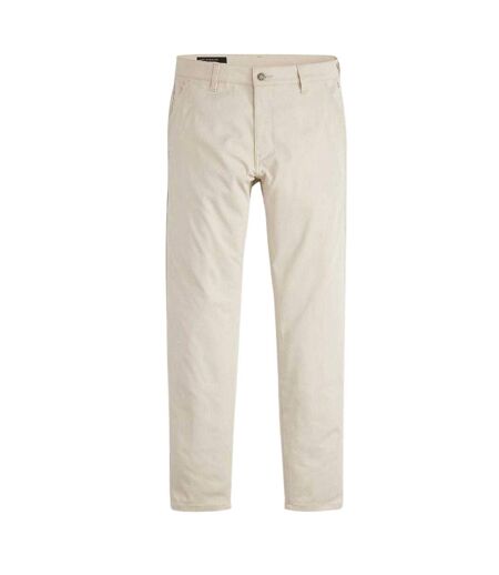 Mens Tech+ Plain Tapered Chinos Cream Levis
