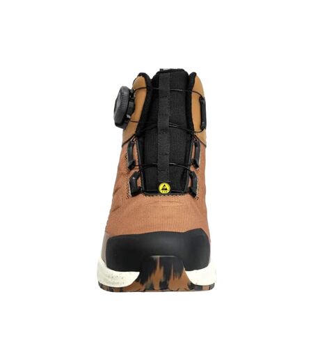 Unisex Adult Footwear Customised Safety Boots Nut Brown Mascot