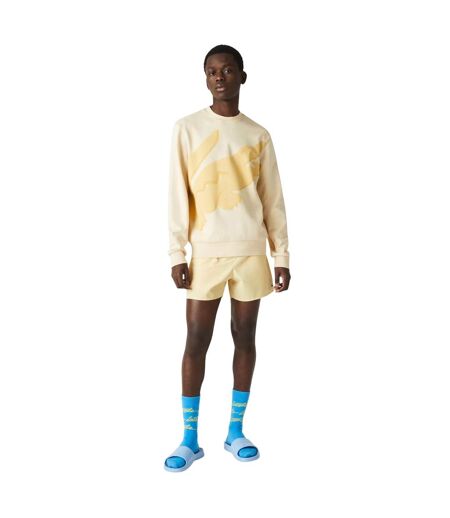 Sweat Homme Jaune Lacoste