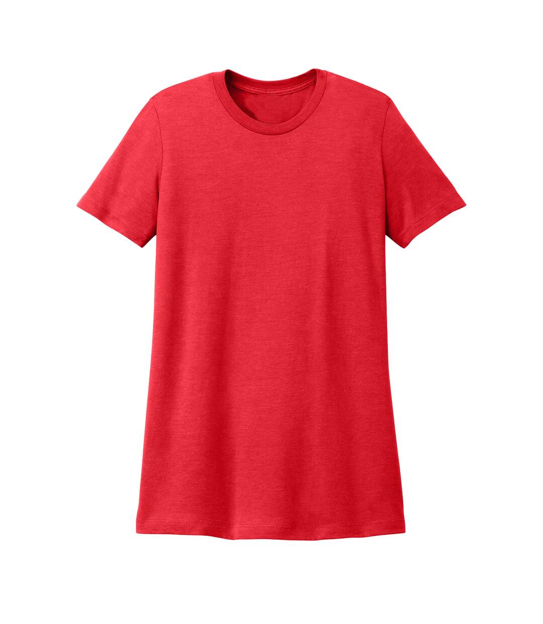 T-shirt softstyle cvc femme rouge Gildan-1