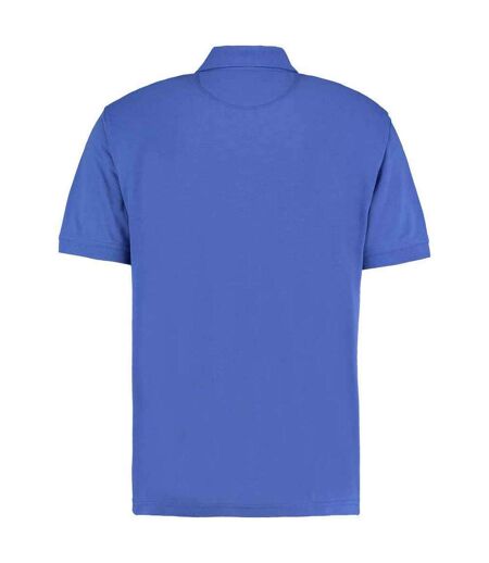 Mens klassic piqué polo shirt royal blue Kustom Kit