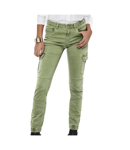 Pantalon cargo vert femme only missouri - w40-l32