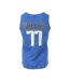 Dallas Maillot de basket Bleu Homme Sport Zone Dallas 11 - L