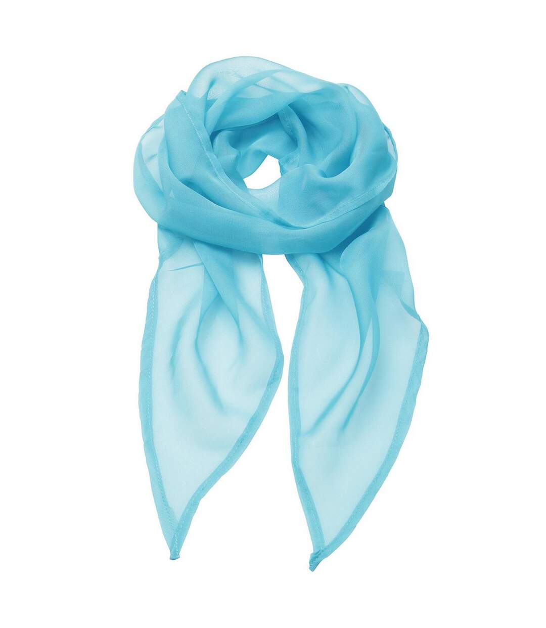 Écharpe Femme Taille Unique Turquoise Vif Premier-1
