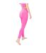 Womens/ladies zelal ribbed leggings fuchsia Lookus