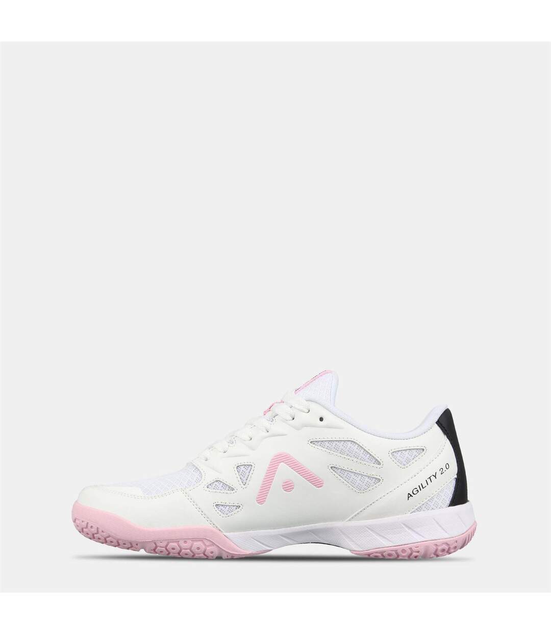 Chaussures Netball Femme Blanc Rose KooGa-2