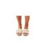 Sandales Motif/style Strass Femme Crème Missy Empire-1