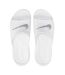 Mens Victori One Swoosh Sliders White Black Nike-3