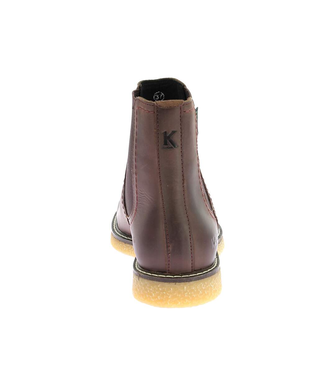 Bottines Cuir Kickers Kick Lorel-3