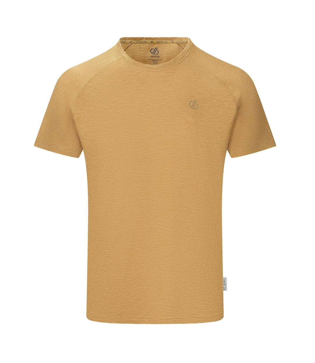 T-shirt Motif/style Chiné Persist Homme Marron Bois Dare 2B-1