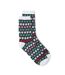 Chaussettes vertes/noires femme vero moda sapin-1
