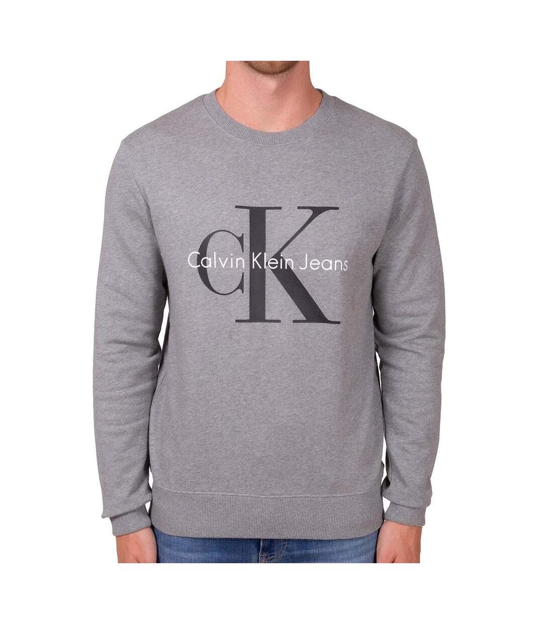 Sweat Gris Homme Calvin Klein Jeans ZM0ZM01338 - L-1