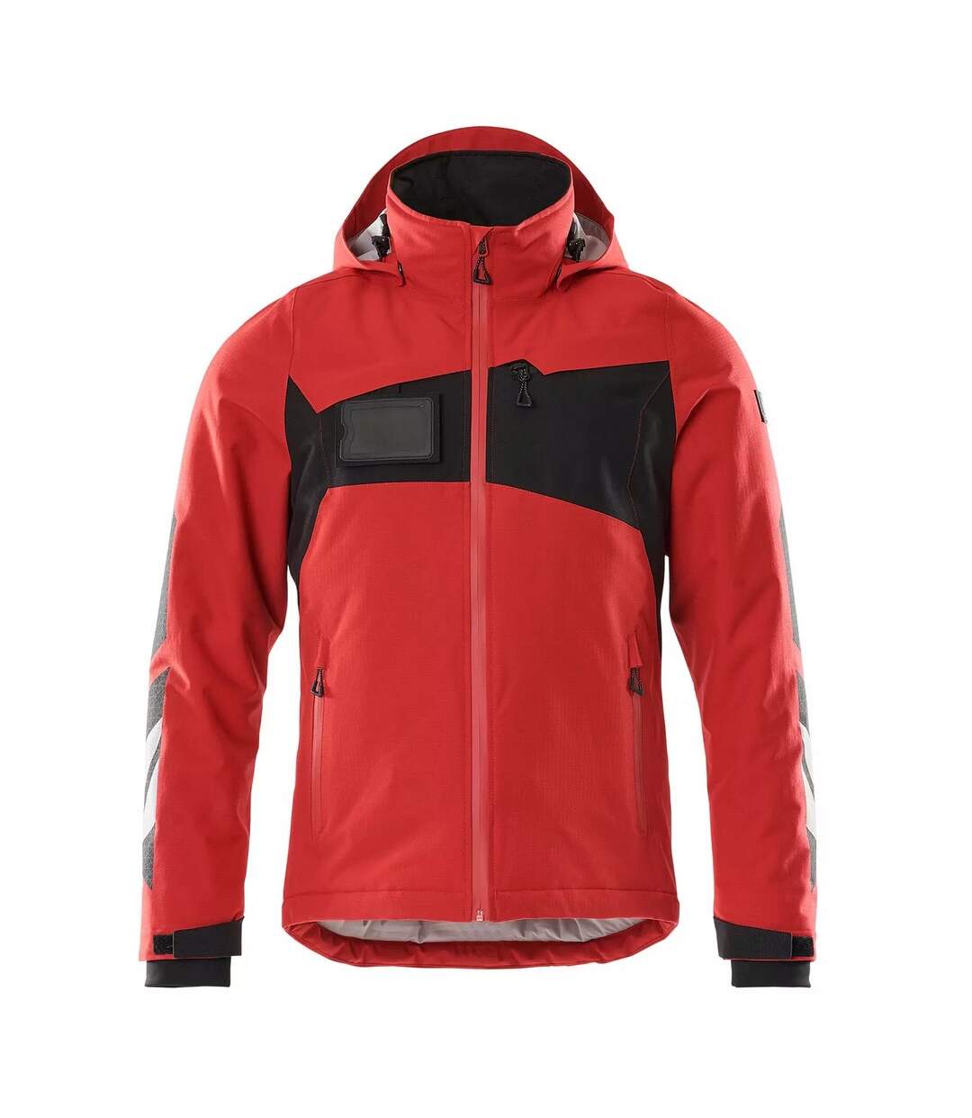 Mens Accelerate Cli Jacket Traffic Red Black Mascot-1
