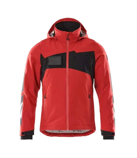 Mens Accelerate Cli Jacket Traffic Red Black Mascot